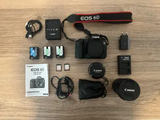 Cámara Canon EOS 6D Full Frame