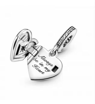 Pulsera Pandora con charms Corazón Collar Corazón