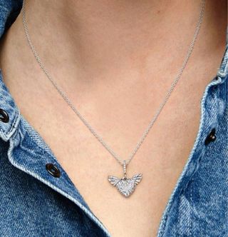 Pulsera Pandora con charms Corazón Collar Corazón