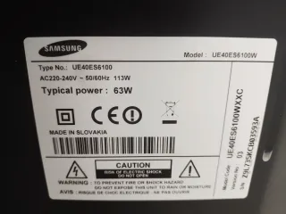 Smart TV Samsung Negra