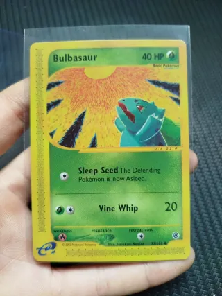 Carta Pokémon Bulbasaur 95/165 Expeditions