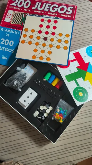 Juegos de mesa 200 reglas MIRAR DESCRIPCIÓN