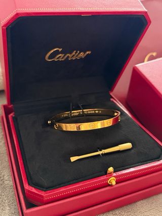 Bracciale Cartier Love Dorato