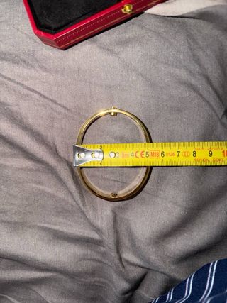 Bracciale Cartier Love Dorato