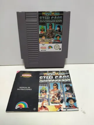 WWF WrestleMania Steel Cage Challenge nintendo NES