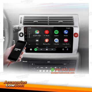 NAVEGADOR CITROEN C4 2 DIN 9" HD GPS ANDROID 11