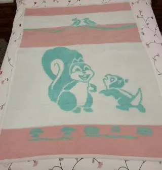 Manta Cuna Reversible Antigua