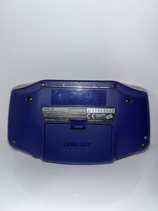 Lote 2 carcasas Game Boy Advance (GBA) moradas