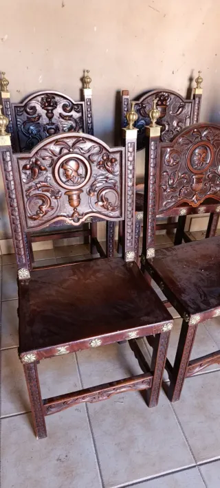 Muebles antiguos de madera escucho ofertas