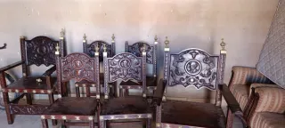 Muebles antiguos de madera escucho ofertas