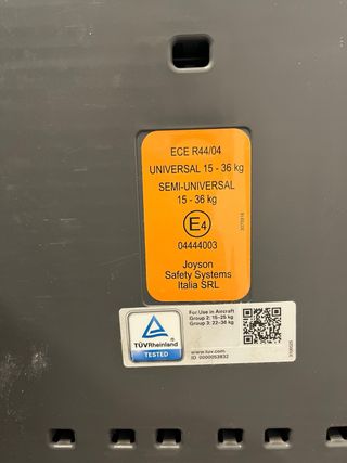 Silla Coche Takata Maxi Negra