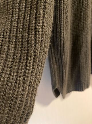 Kimono de lana gris Pull&Bear Talla única