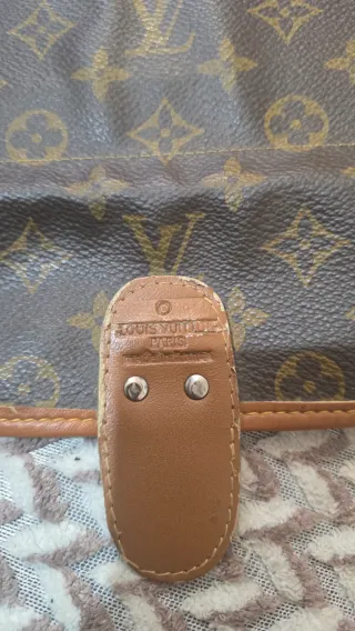 Portafoglio documenti Louis Vuitton marrone vintag