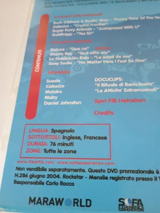 DVD Heineken 2003 Festival Musica