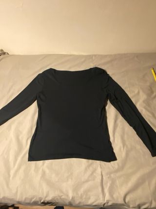 Blusa/camiseta cruzada rayas