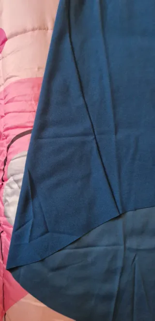 Vestito donna lungo blu taglia unica