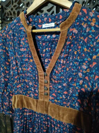 Vestido estampado floral Stradivarius