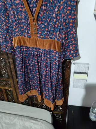 Vestido estampado floral Stradivarius