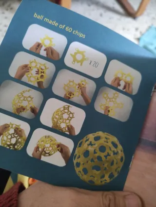 Binabo Juego de Construcción Manual 60 Chips