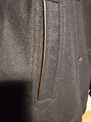 Abrigo Massimo Dutti Negro