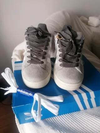 Zapatillas Adidas Campus Gris Talla 39