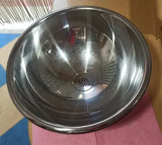 Lavabo/Fregadero Redondo Acero Inoxidable