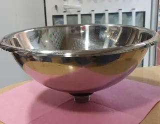 Lavabo/Fregadero Redondo Acero Inoxidable