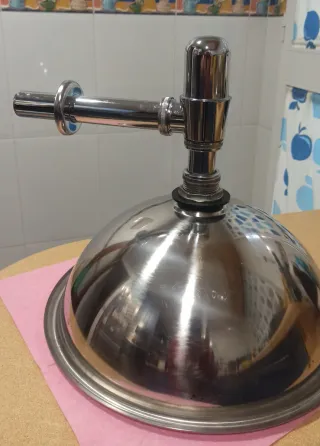 Lavabo/Fregadero Redondo Acero Inoxidable