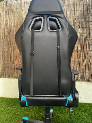 Silla Gaming/Escritorio Azul y Negra