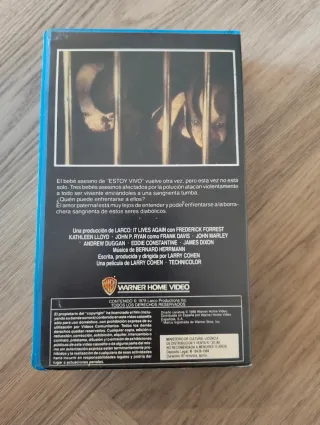 VHS Sigue Vivo Terror Español