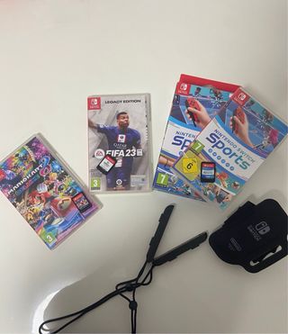 Nintendo Switch OLED Blanca + Juegos