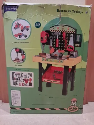 Brico Taller Mesa de Herramientas Infantil