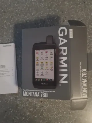 Garmin Montana 760i y funda protectora pantalla