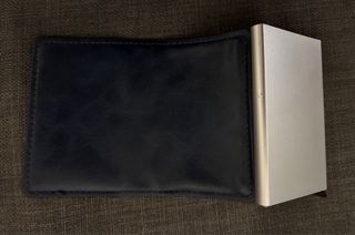 CARTERA HOMBRE azul oscuro tarjetas automatico