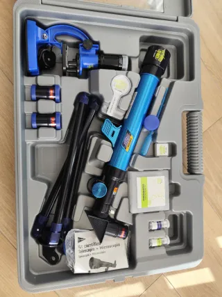 Kit Telescopio y Microscopio Infantil
