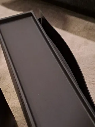 2 Zapateros Ikea Negro Plástico