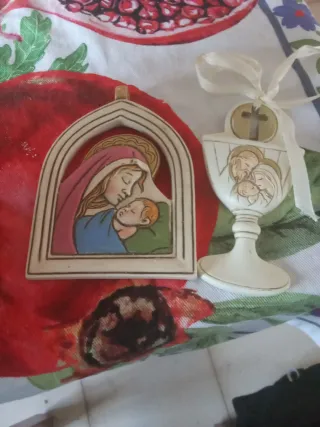 Sacra Famiglia, 2 pezzi, come nuovi