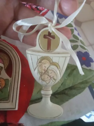 Sacra Famiglia, 2 pezzi, come nuovi