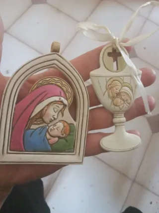 Sacra Famiglia, 2 pezzi, come nuovi