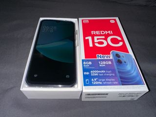 Xiaomi Redmi 15C 128GB Negro/Azul Nuevo