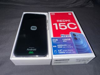 Xiaomi Redmi 15C 128GB Negro/Azul Nuevo