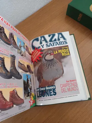 Colección revistas CAZA Y SAFARI 1993-1996