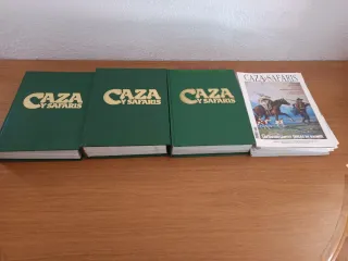 Colección revistas CAZA Y SAFARI 1993-1996