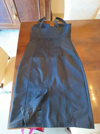 Tubino nero elasticizzato taglia 44