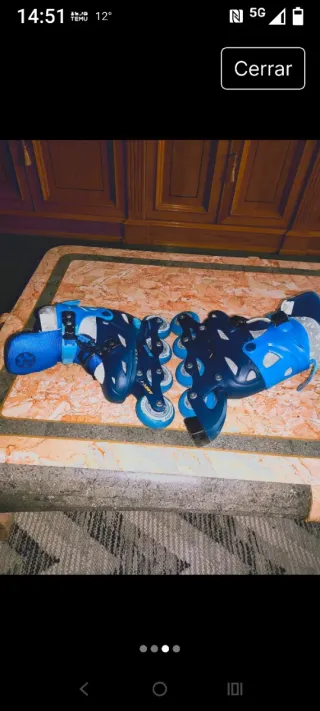 Bolsa y protecciones patines infantiles