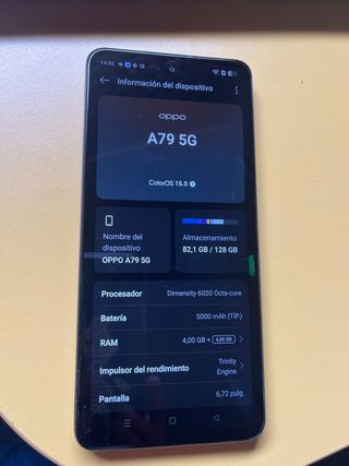 Oppo A79 5G 128GB Negro