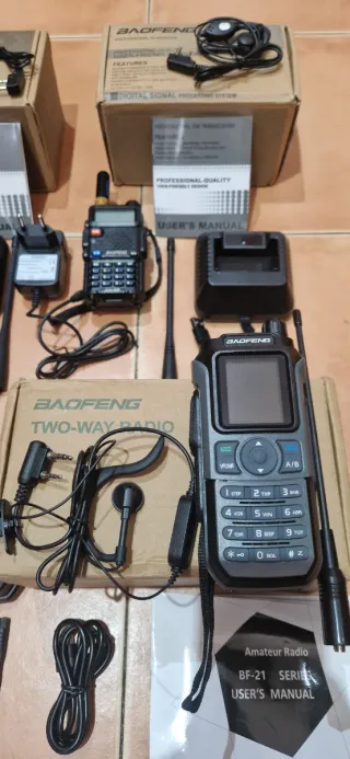 Walkie Talkies Baofeng 3 unidades