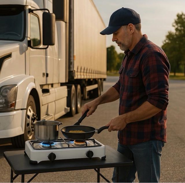 Cocina Gas Portátil 2 Fuegos