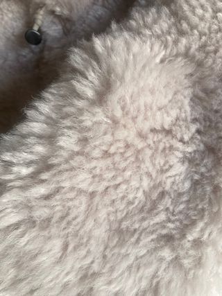 Abrigo de pelo beige Only sin estrenat