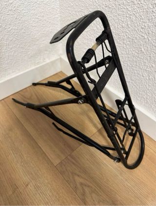 Parrilla Trasera Bicicleta Negra